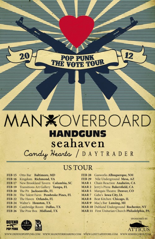 Man Overboard Tour