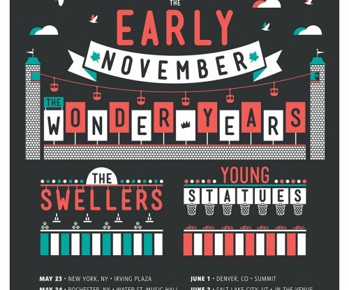 The Early November Tour Poster